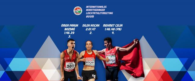 Atletlerimiz Almanya’da yarıştı