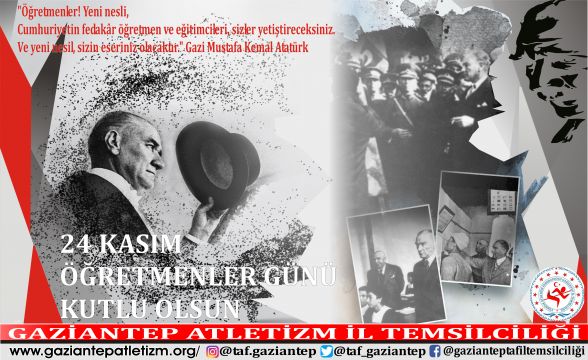 24 KASIM ÖĞRETMENLER GÜNÜ KUTLU OLSUN